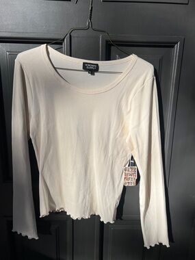 Known Supply Women's Jill Stone Long-Sleeve Ribbed Top